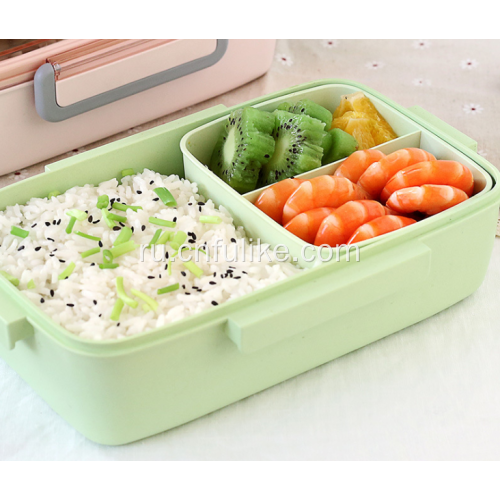 Высокое качество Bamboo Fiber Lunch Box Organizer